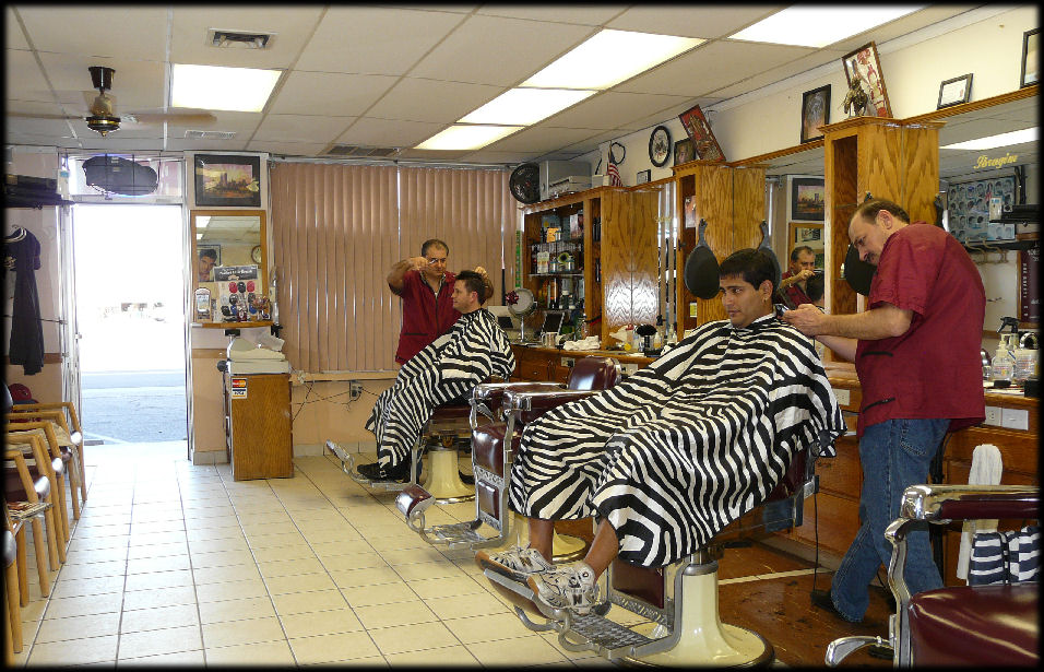 Inside the shop